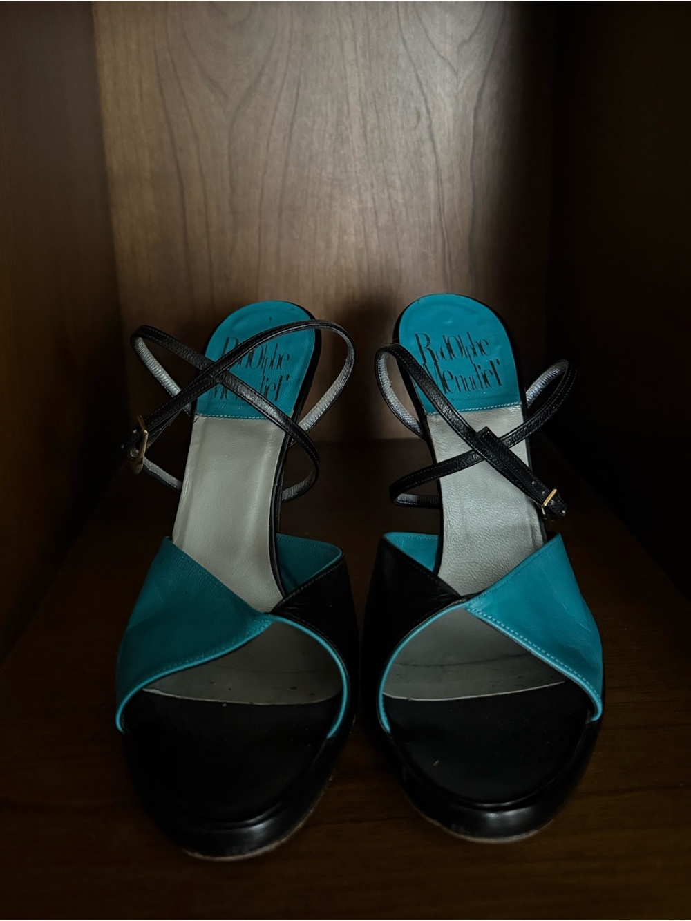 Women’s Vintage Stiletto Leather Heels